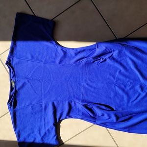 Women's Royal Blue Dress with Pockets